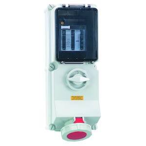 Bals Elektrotechnik 17562 17562 CEE Wandsteckdose 63.0A 5polig 400V 1St.