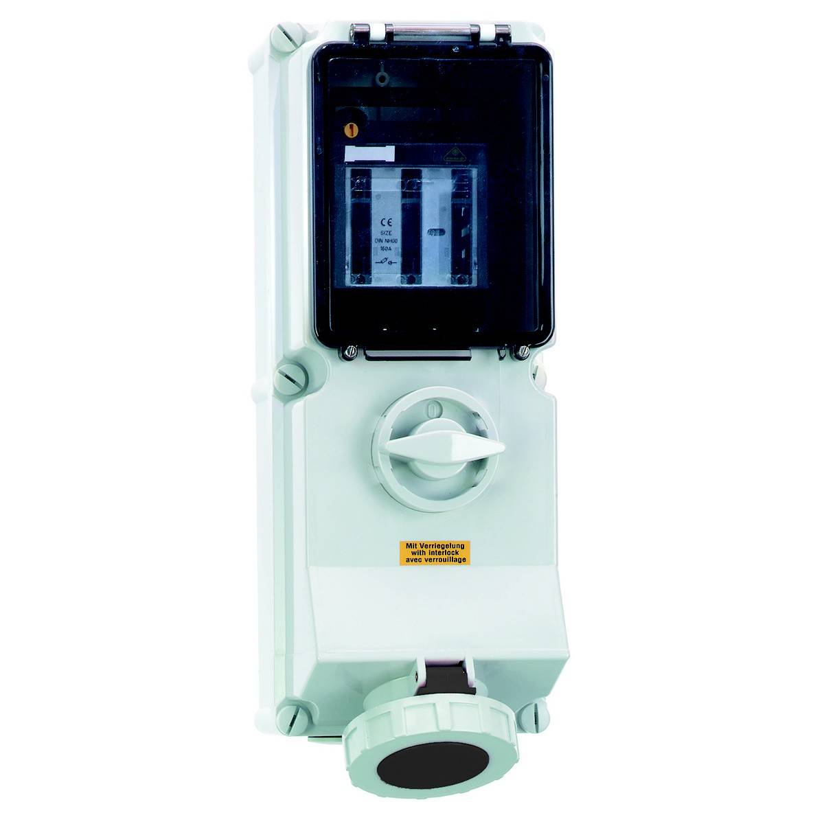 Bals Elektrotechnik 17561 17561 CEE Wandsteckdose 63.0A 4polig 500V 1St.