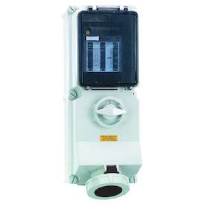 Bals Elektrotechnik 17561 17561 CEE Wandsteckdose 63.0A 4polig 500V 1St.