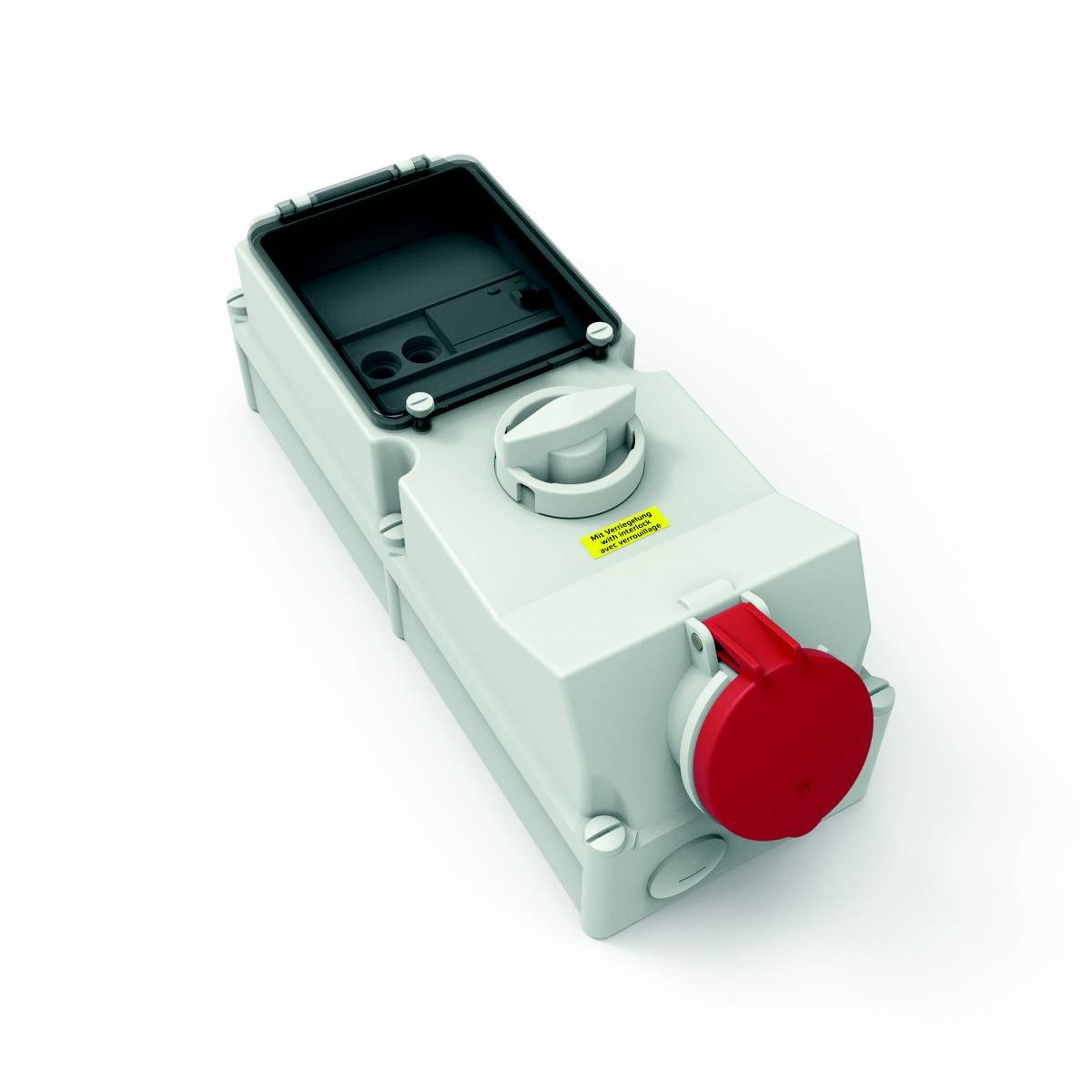 Bals Elektrotechnik 17306 17306 CEE Wandsteckdose 63.0A 5polig 400V 1St.