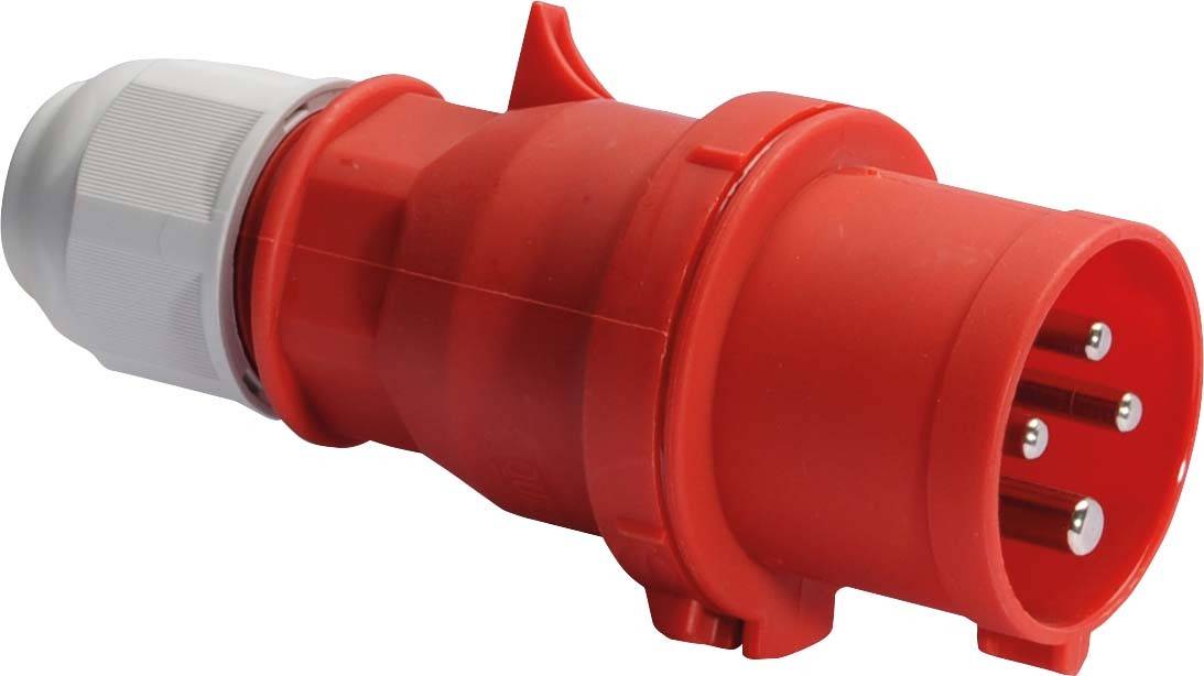 Bals Elektrotechnik 2130 2130 CEE Stecker 16.0A 4polig 400V 1St.