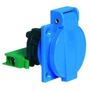 Bals Elektrotechnik 7168 Anbau-Steckdose IP54 Blau