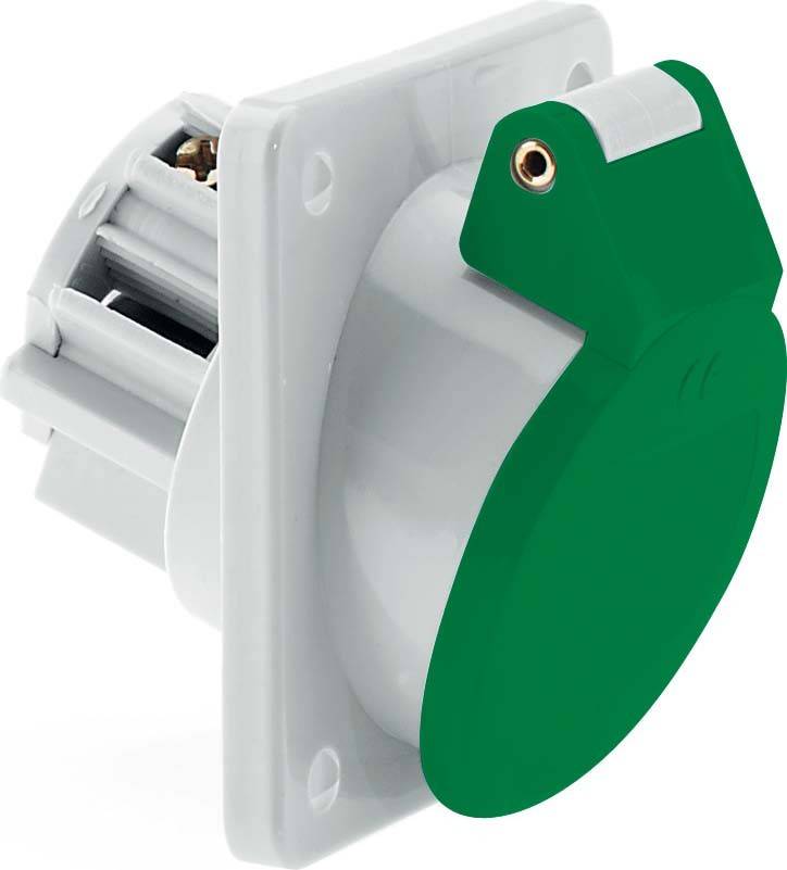 Bals Elektrotechnik 422 422 CEE Anbaudose 16.0A 2polig 50V 1St.