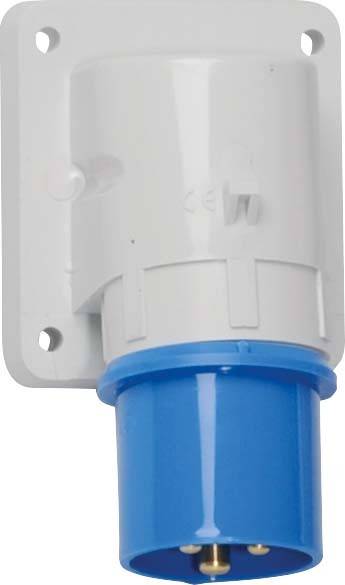 Bals Elektrotechnik 2662 2662 CEE Anbaustecker 32.0A 3polig 230V 1St.