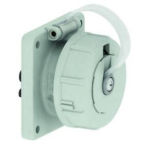 Bals Elektrotechnik 7119 Anbau-Steckdose IP68 Grau