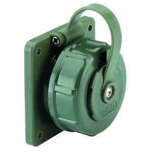 Bals Elektrotechnik 7108 Anbau-Steckdose IP68 Grün