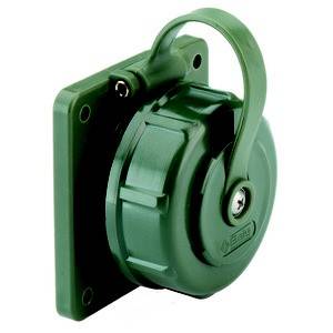 Bals Elektrotechnik 7108 Anbau-Steckdose IP68 Grün