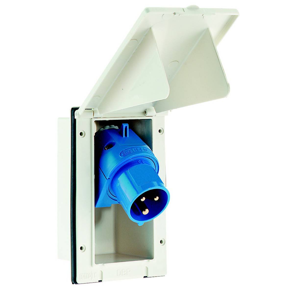 Bals Elektrotechnik 254 254 CEE Anbaustecker 16.0A 3polig 230V 1St.