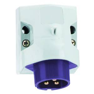 Bals Elektrotechnik 466 466 CEE Anbaustecker 16.0A 3polig 1St.