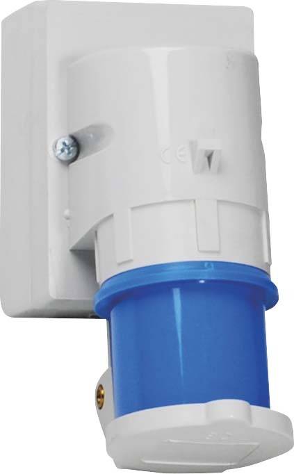 Bals Elektrotechnik 2461 2461 CEE Anbaustecker 16.0A 3polig 230V 1St.