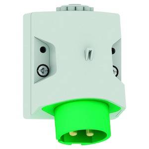 Bals Elektrotechnik 462 462 CEE Wandstecker 16.0A 2polig 50V 1St.