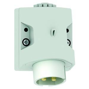 Bals Elektrotechnik 465 465 CEE Wandstecker 16.0A 2polig 1St.