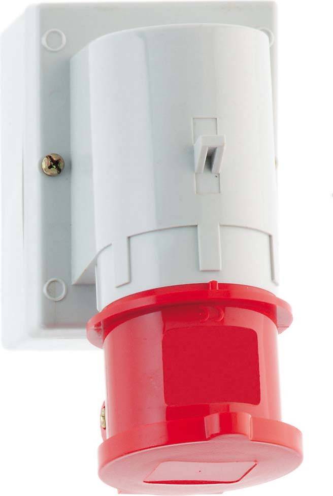 Bals Elektrotechnik 2465 2465 CEE Anbaustecker 16.0A 4polig 400V 1St.