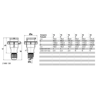 Bals Elektrotechnik 210606 210606 CEE Stecker 32.0A 5polig 230V 1St. Bals Elektrotechnik 210606 210606 CEE Stecker 32.0A 5polig 230V 1St.