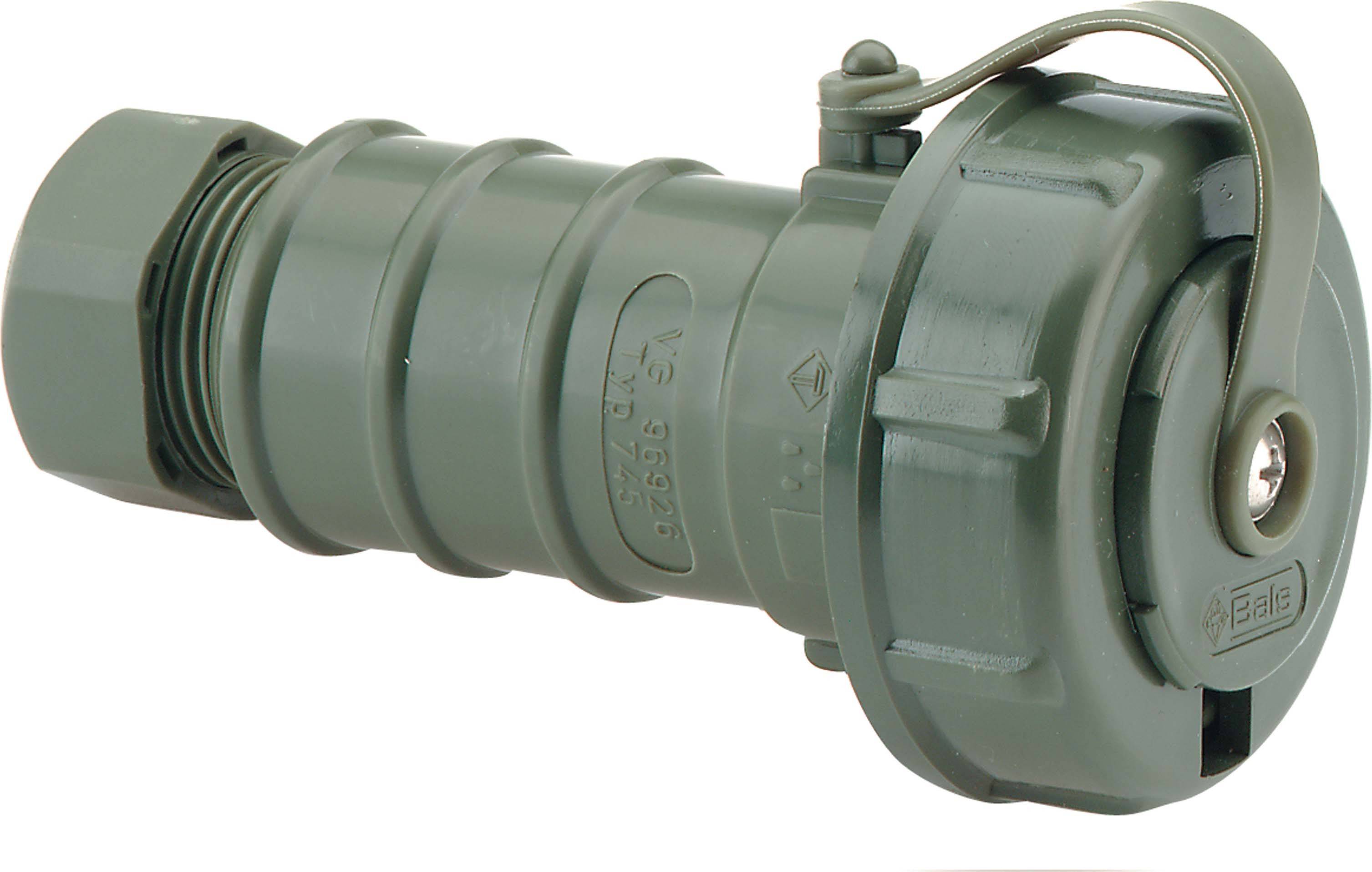 Bals Elektrotechnik 745 Schutzkontaktkupplung 250V Grün IP68