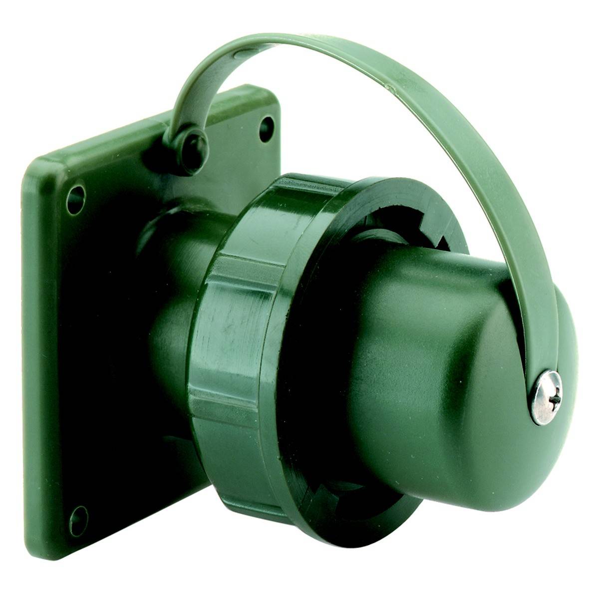 Bals Elektrotechnik 753 Anbau-Steckdose IP67 Schwarz