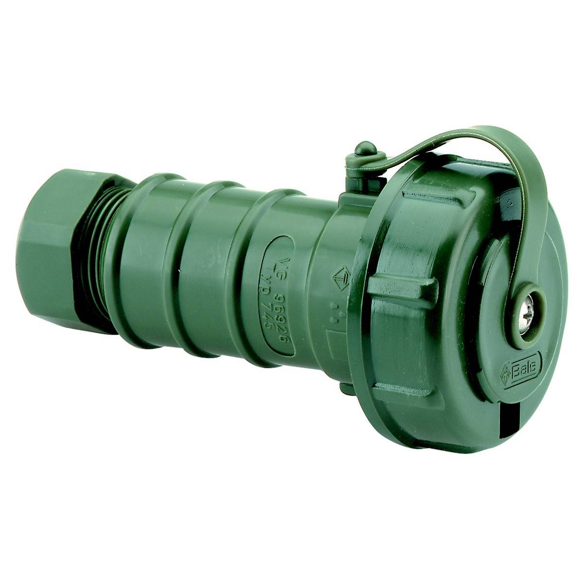 Bals Elektrotechnik 7424 Schutzkontaktkupplung 250V Grün IP68