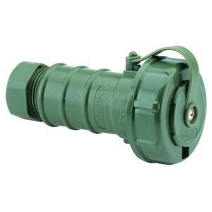 Bals Elektrotechnik 7424 Schutzkontaktkupplung 250V Grün IP68