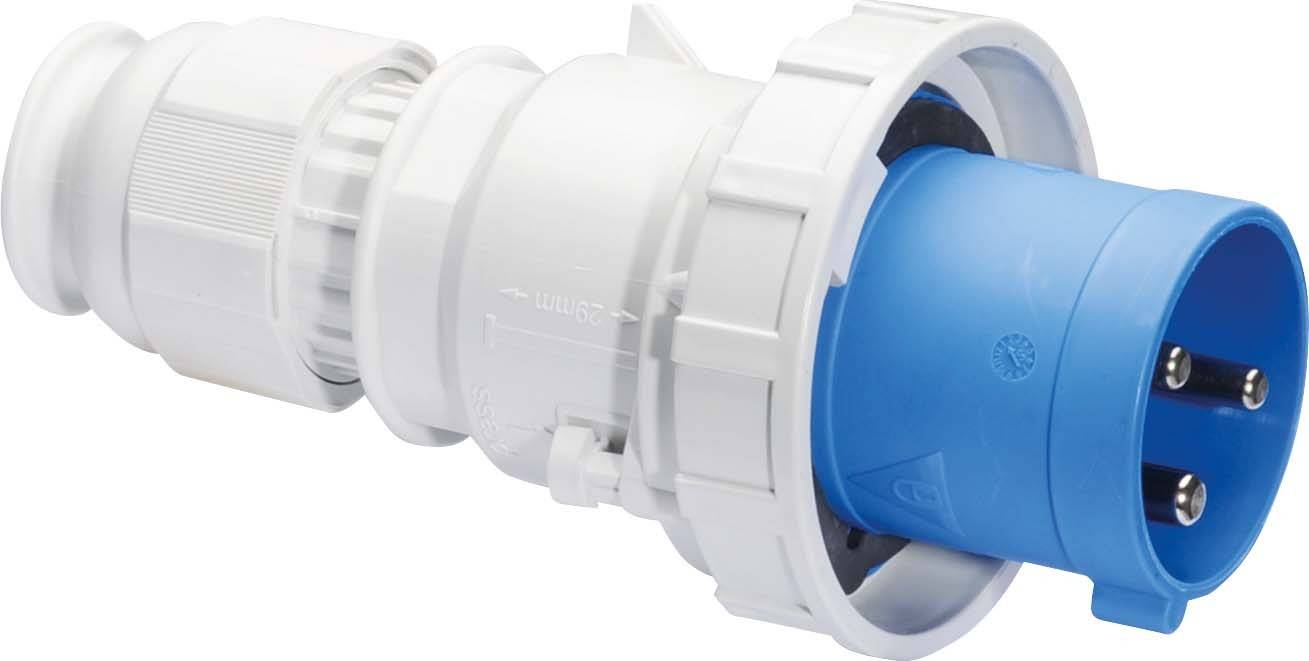 Bals Elektrotechnik 2181 2181 CEE Stecker 63.0A 3polig 230V 1St.