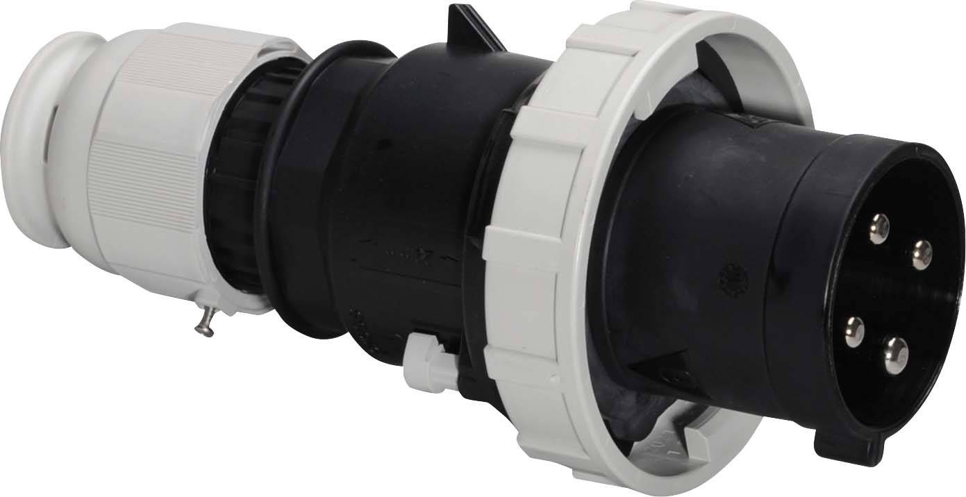 Bals Elektrotechnik 2186 2186 CEE Stecker 63.0A 4polig 500V 1St.
