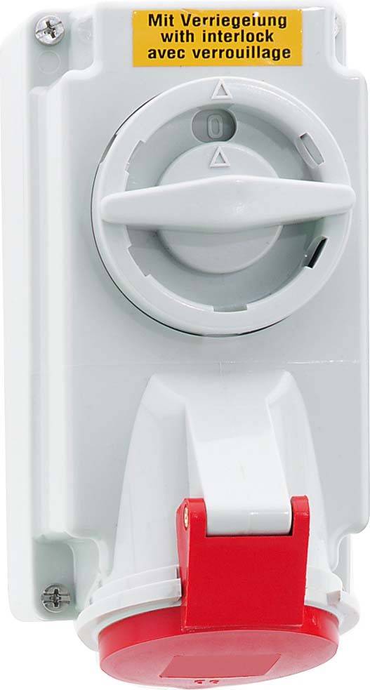 Bals Elektrotechnik 1611 1611 CEE Wandsteckdose 16.0A 5polig 400V 1St.