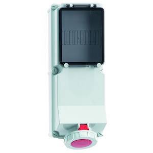 Bals Elektrotechnik 1580 1580 CEE Wandsteckdose 63.0A 4polig 400V 1St.