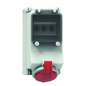 Bals Elektrotechnik 1589 1589 CEE Wandsteckdose 32.0A 5polig 400V 1St.