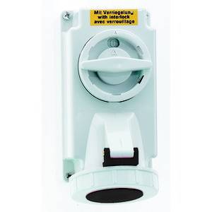 Bals Elektrotechnik 160057 160057 CEE Wandsteckdose 16.0A 4polig 500V 1St.