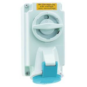 Bals Elektrotechnik 1642 1642 CEE Wandsteckdose 16.0A 5polig 230V 1St.