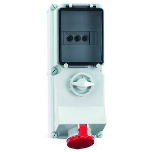 Bals Elektrotechnik 1777 1777 CEE Wandsteckdose 32.0A 4polig 400V 1St.