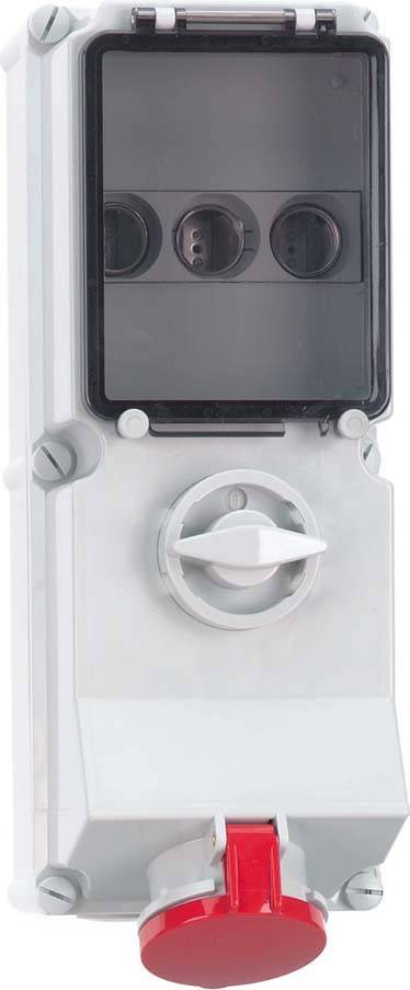 Bals Elektrotechnik 1786 1786 CEE Wandsteckdose 32.0A 5polig 400V 1St.