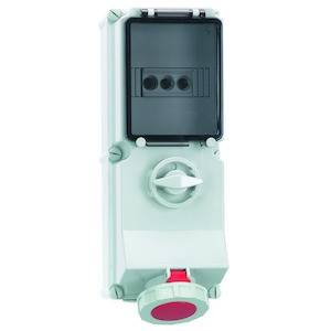 Bals Elektrotechnik 1792 1792 CEE Wandsteckdose 63.0A 5polig 400V 1St.