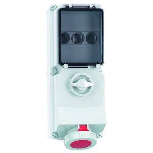 Bals Elektrotechnik 1770 1770 CEE Wandsteckdose 63.0A 5polig 400V 1St.