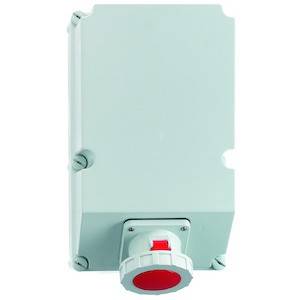 Bals Elektrotechnik 1676 1676 CEE Wandsteckdose 125.0A 5polig 400V 1St.