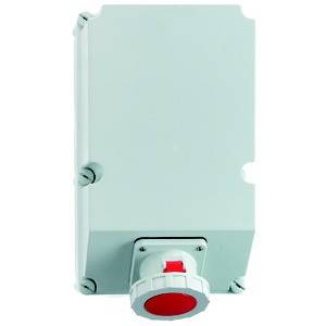 Bals Elektrotechnik 1676 1676 CEE Wandsteckdose 125.0A 5polig 400V 1St.