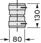 Vaillant 303512 Abluftelement