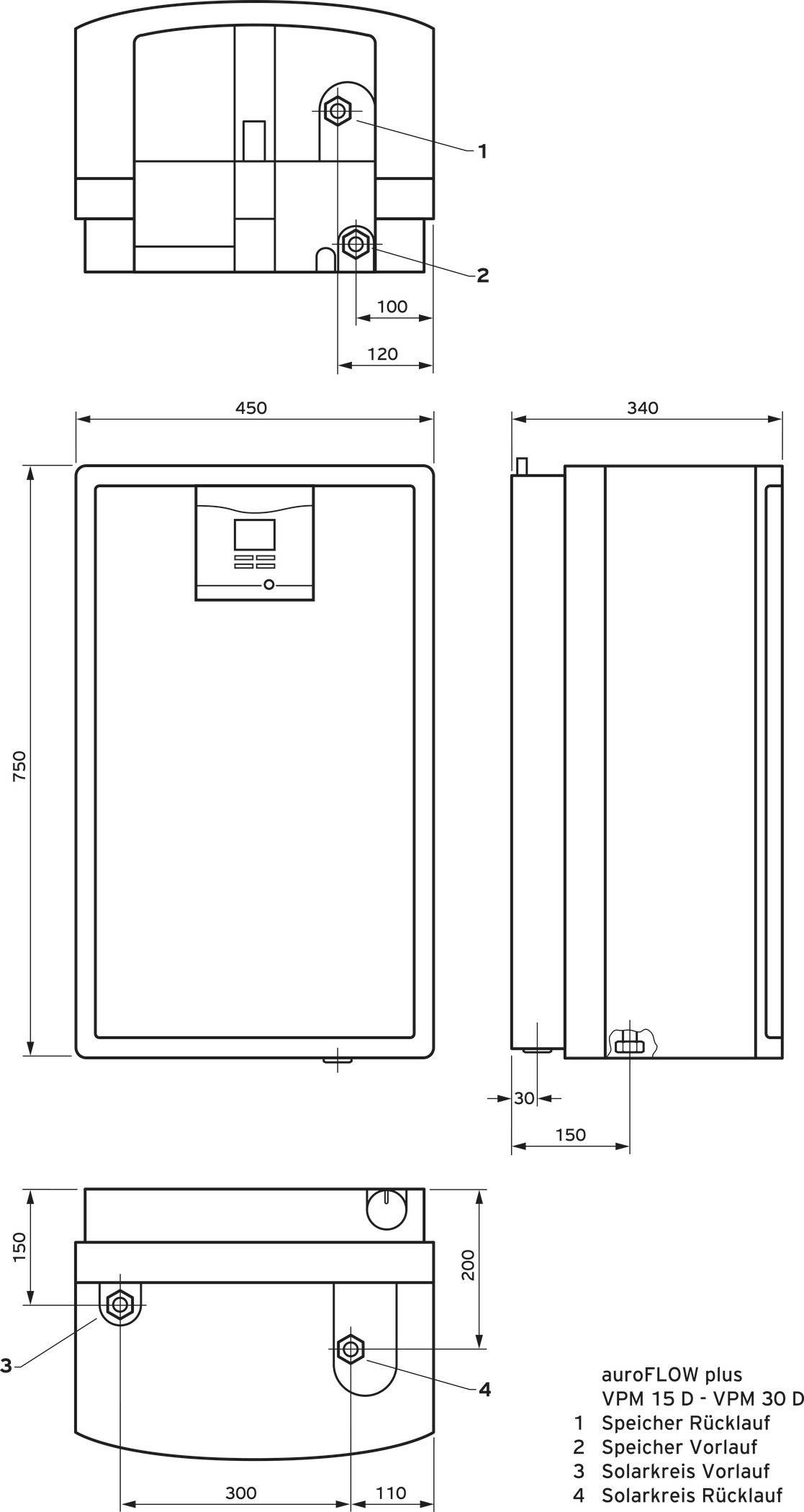 Vaillant 10013689 Laderegler