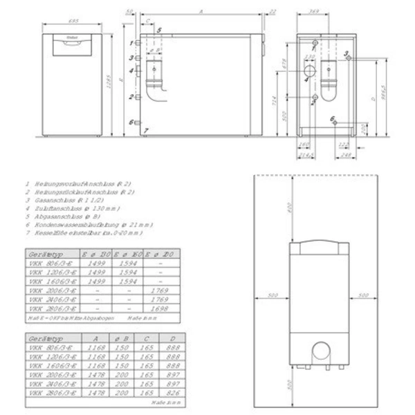 Vaillant VKK 2006/3-E Gasofen VKK 2006/3-E Vaillant VKK 2006/3-E Gasofen VKK 2006/3-E