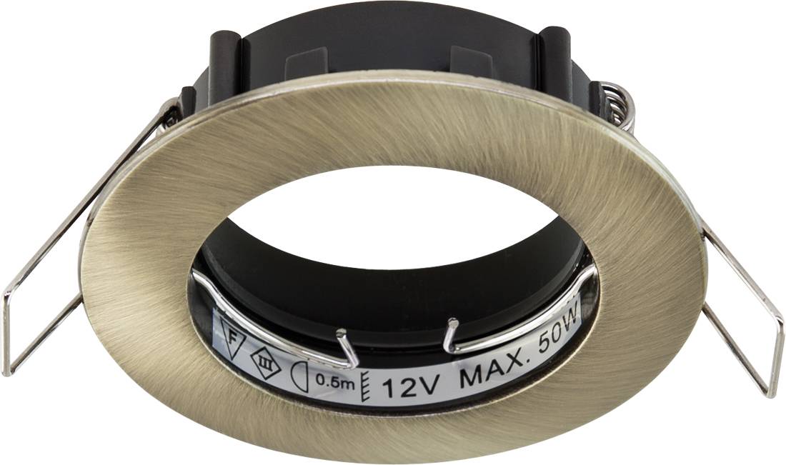 EVN 514422 514422 Einbauring Halogen ohne 50W Messing