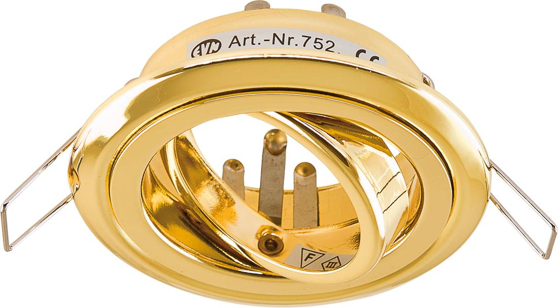 EVN 752421 752421 Einbauring Halogen ohne 50W Gold
