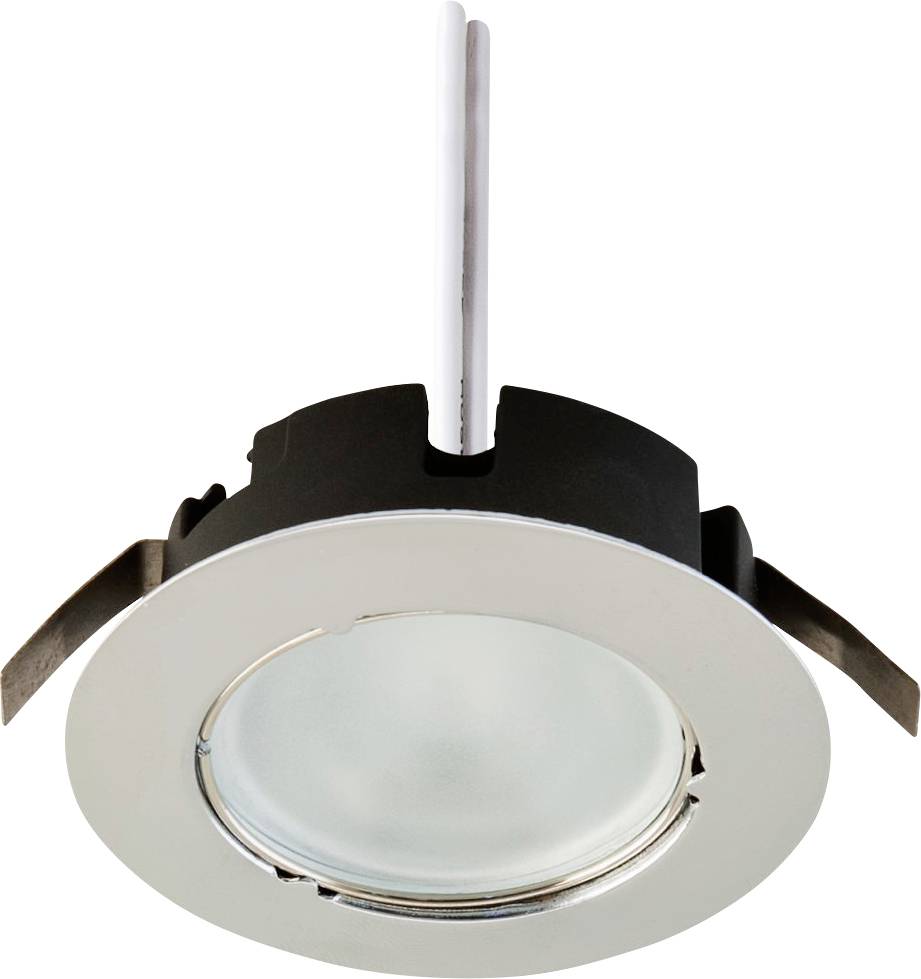 Technische Zeichnung eines runden, versenkbaren Steckdosenelements. Maße sind in Millimetern angegeben: Runde Öffnung, Durchmesser 68 mm, Höhe 63 mm.