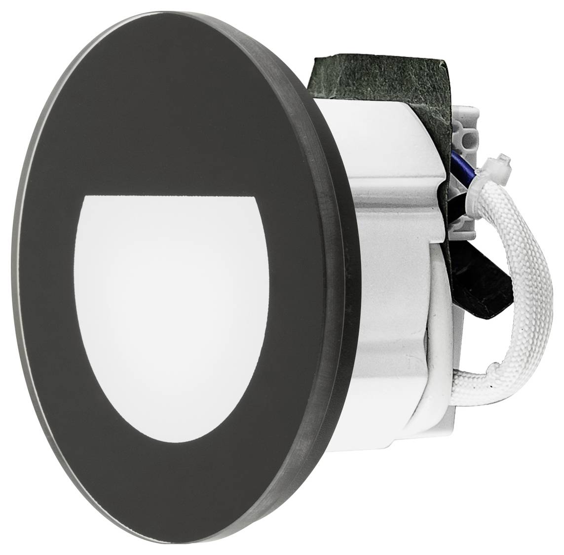 EVN W800902 W800902 LED-Wandeinbauleuchte LED Schwarz