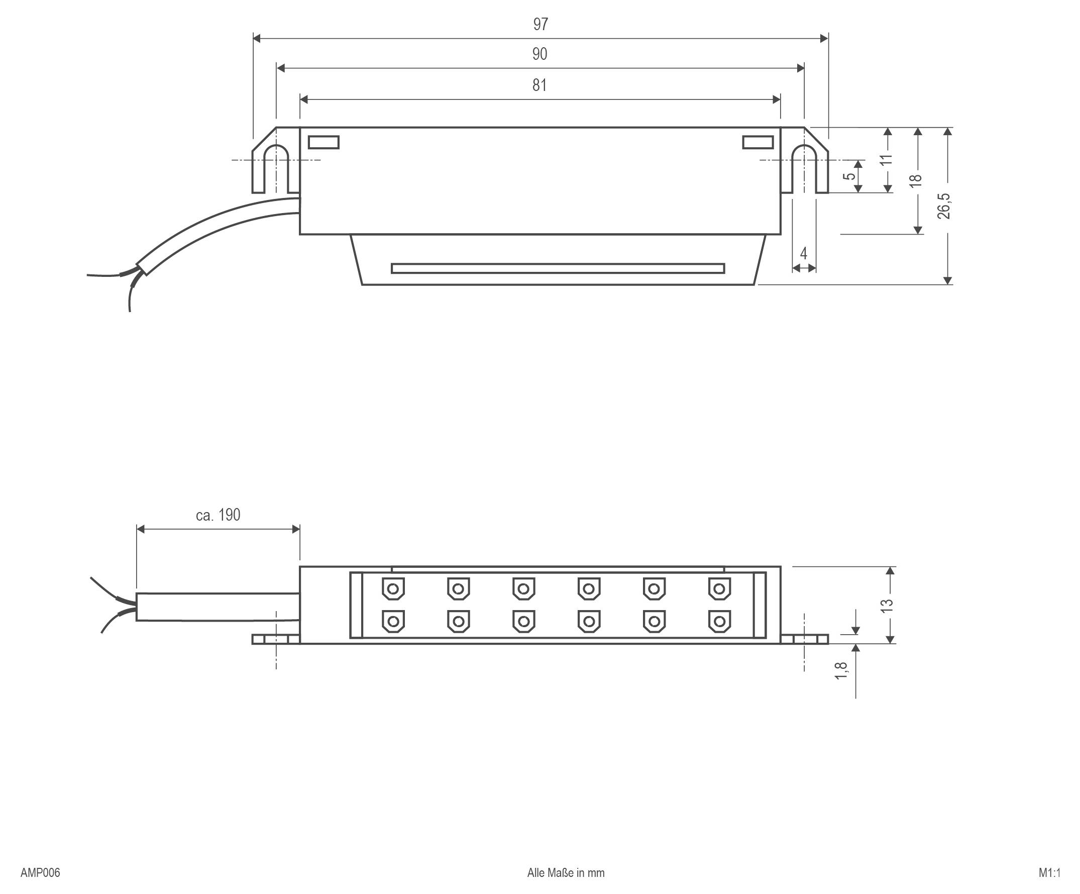 EVN AMP006 Verteiler 1St.
