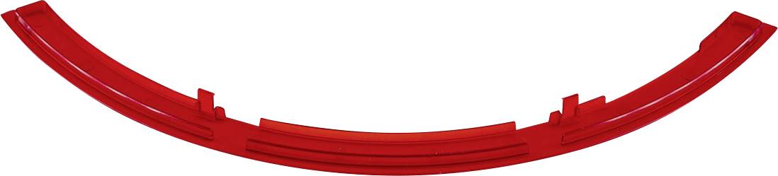 Technische Zeichnung eines gebogenen Bauteils mit Maßangaben in Millimetern, u.a. Breite '286', Höhe '185'. Ansicht von oben und Seite.