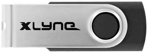 Xlyne USB-Stick Retail 16 GB Schwarz/Silber 7601600 USB-C®