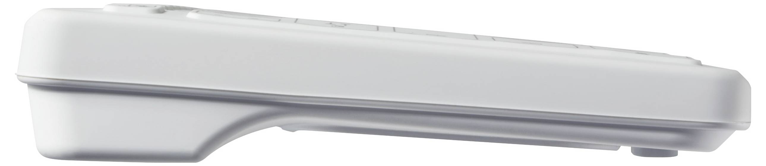 Renkforce RF-WRK-300 Kabellos Hygiene-Tastatur Deutsch, QWERTZ Weiß (matt) Spritzwassergeschützt