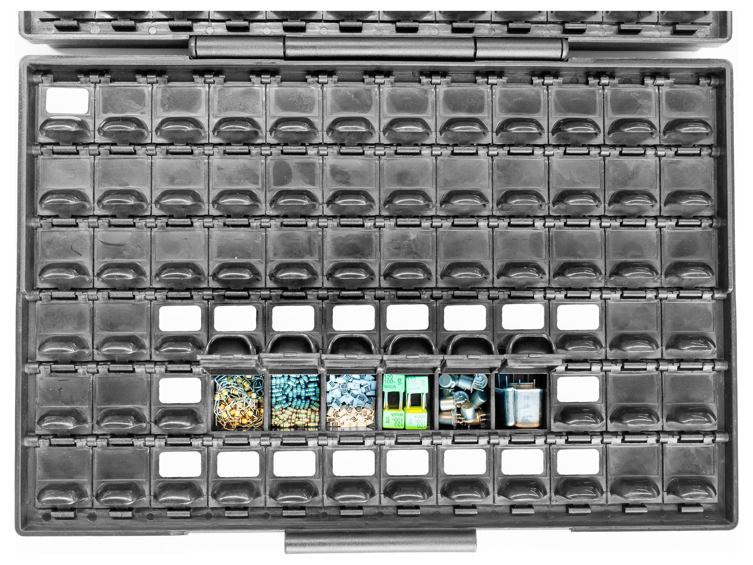 BJZ SMD-Sortiment-Box (L x B x H) 224 x 145 x 38mm A-34354