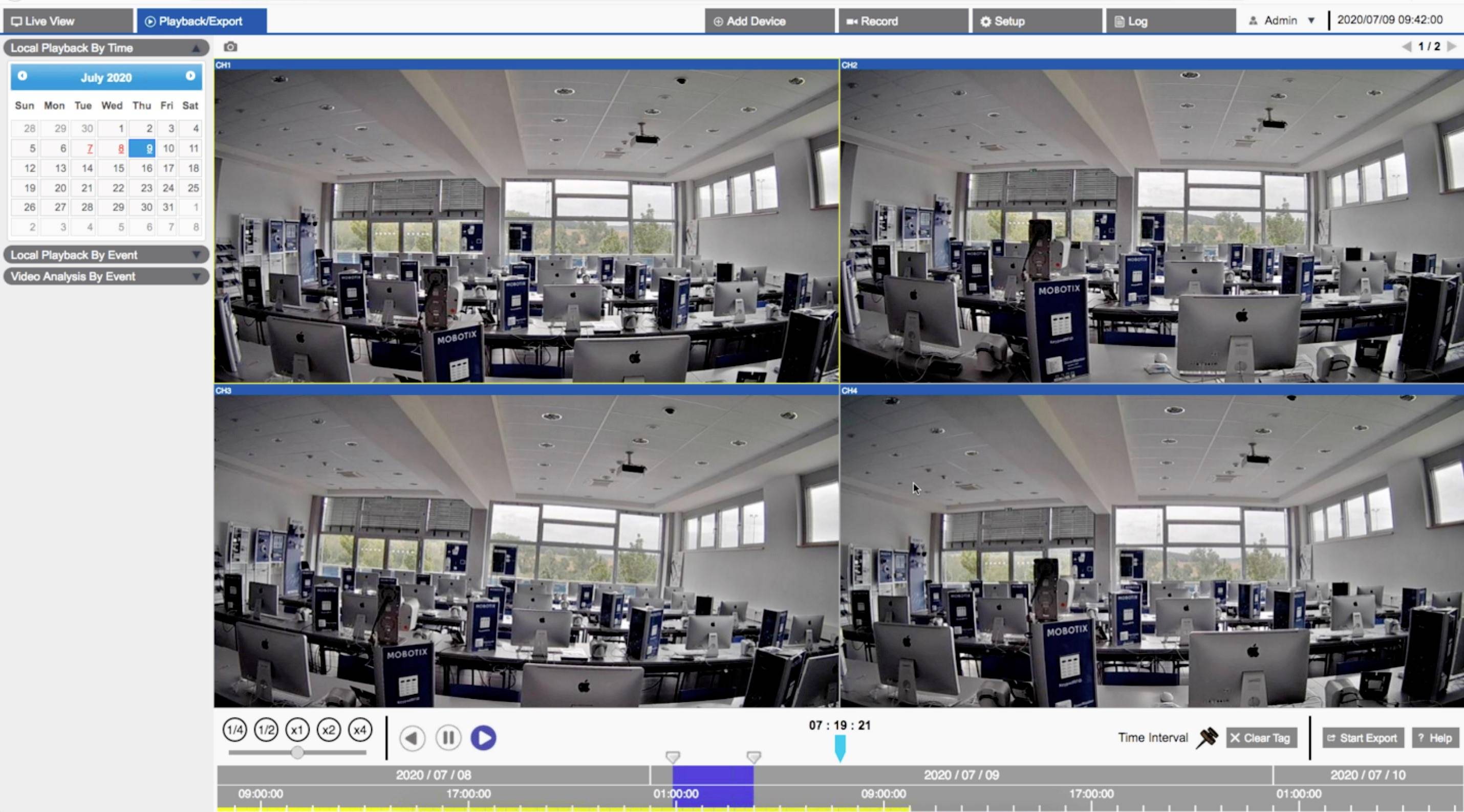 Mobotix Mx-S-NVR1B-8-POE 8-Kanal Netzwerk-Videorecorder