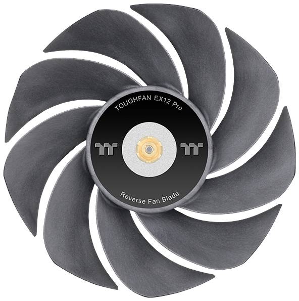 Thermaltake TOUGHFAN EX12 Pro PC-Gehäuse-Lüfter Schwarz