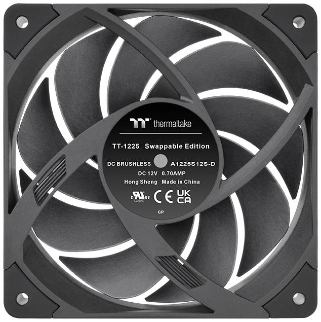 Thermaltake TOUGHFAN EX12 Pro PC-Gehäuse-Lüfter Schwarz